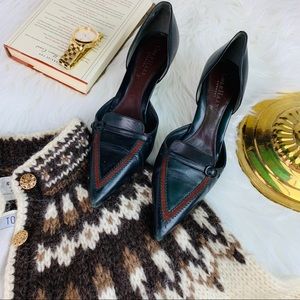💰SALE Cole Hana Country Kitten Heel Vintage Heels